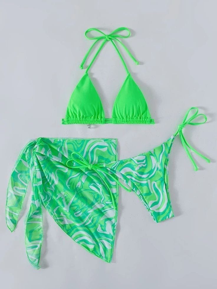 Maillots 2 piece & foulard